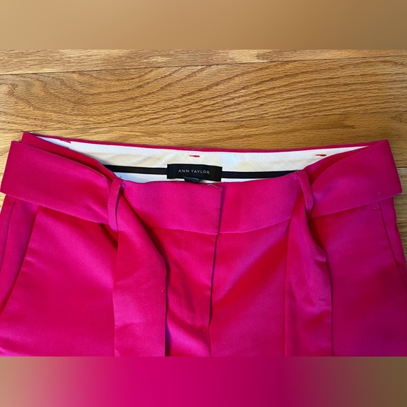 LAST CHANCE Ann Taylor Hot Pink Trousers - Picture 5 of 5